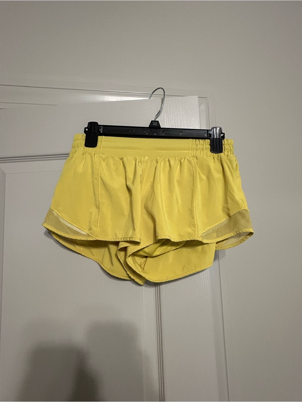 lululemon athletica Bright Yellow Women's Athletic Shorts
